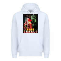 White canelo boxing Premium Hoodie - artisFamous