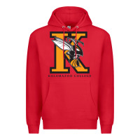 Red kalamazoo college Premium Hoodie - artisFamous