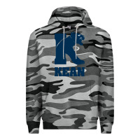 Slate Camo kean university Premium Hoodie - artisFamous