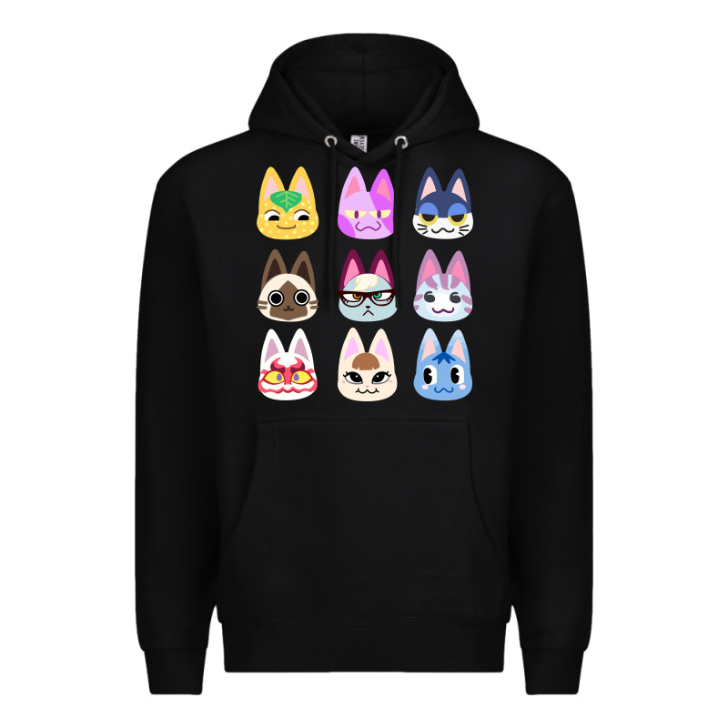 Animal Crossing Cute Cats Animal Crossing New Horizons Premium Hoodie by artisFamous | Teevron