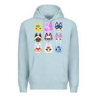 Blue Mist animal crossing cute cats animal crossing new horizons Premium Hoodie - artisFamous
