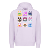 Lilac animal crossing cute cats animal crossing new horizons Premium Hoodie - artisFamous