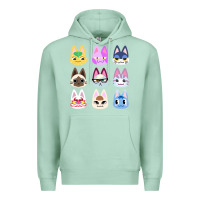 Seafoam animal crossing cute cats animal crossing new horizons Premium Hoodie - artisFamous
