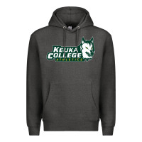 Charcoal Heather keuka college Premium Hoodie - artisFamous