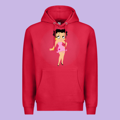 Betty Boop Premium Hoodie Designed By Artisfamous