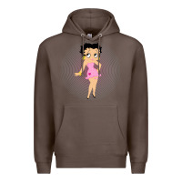 Coffee betty boop Premium Hoodie - artisFamous