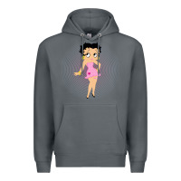 Rock betty boop Premium Hoodie - artisFamous