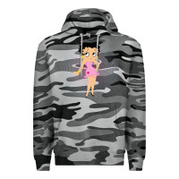 Slate Camo betty boop Premium Hoodie - artisFamous