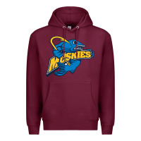 Burgundy lakeland university muskies Premium Hoodie - artisFamous