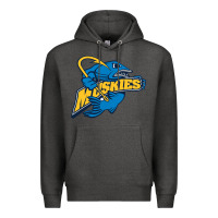 Charcoal Heather lakeland university muskies Premium Hoodie - artisFamous