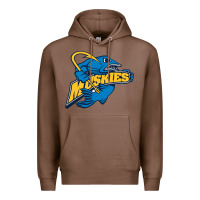 Chestnut lakeland university muskies Premium Hoodie - artisFamous