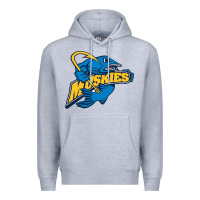 Heather Grey lakeland university muskies Premium Hoodie - artisFamous