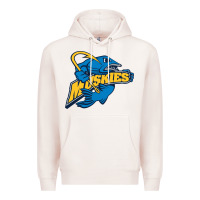 Pale Pink lakeland university muskies Premium Hoodie - artisFamous