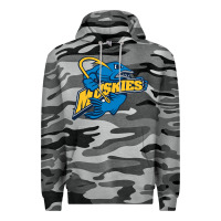 Slate Camo lakeland university muskies Premium Hoodie - artisFamous