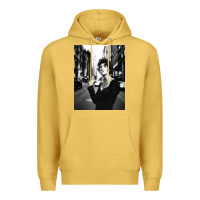 Antique Gold linda evangelista fashion model Premium Hoodie - artisFamous