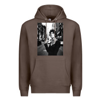 Coffee linda evangelista fashion model Premium Hoodie - artisFamous
