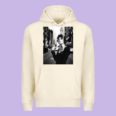 Linda Evangelista Fashion Model Premium Hoodie Designed By Artisfamous