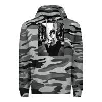 Slate Camo linda evangelista fashion model Premium Hoodie - artisFamous