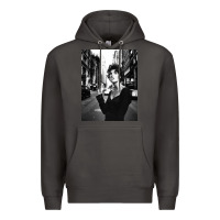 Smoke linda evangelista fashion model Premium Hoodie - artisFamous