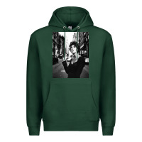 Sports Green linda evangelista fashion model Premium Hoodie - artisFamous