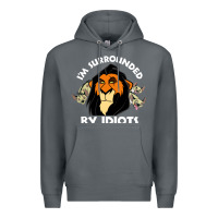 Rock surrounded by idiots book Premium Hoodie - artisFamous