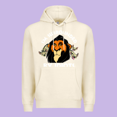 Surrounded By Idiots Book Premium Hoodie Designed By Artisfamous