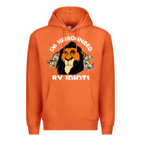 Carrot surrounded by idiots book Premium Hoodie - artisFamous