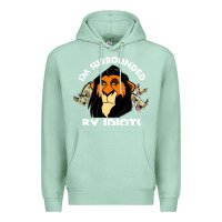 Seafoam surrounded by idiots book Premium Hoodie - artisFamous
