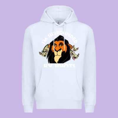 Surrounded By Idiots Book Premium Hoodie Designed By Artisfamous