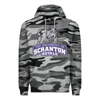 Slate Camo university of scranton Premium Hoodie - artisFamous
