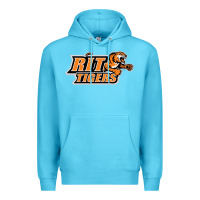Ocean Blue rit athletics Premium Hoodie - artisFamous