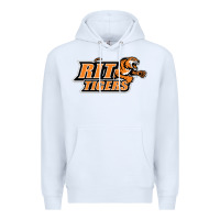 White rit athletics Premium Hoodie - artisFamous
