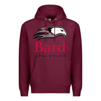 Burgundy bard college athletics Premium Hoodie - artisFamous