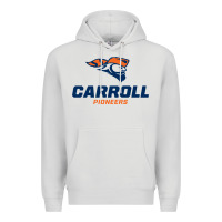 Dove Grey carroll university pioneers Premium Hoodie - artisFamous
