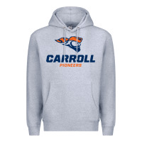 Heather Grey carroll university pioneers Premium Hoodie - artisFamous