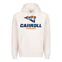 Pale Pink carroll university pioneers Premium Hoodie - artisFamous
