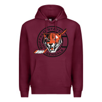 Burgundy buffalo state college Premium Hoodie - artisFamous