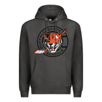 Charcoal Heather buffalo state college Premium Hoodie - artisFamous