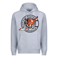 Heather Grey buffalo state college Premium Hoodie - artisFamous