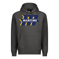 Charcoal Heather massachusetts maritime academy Premium Hoodie - artisFamous