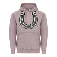Vintage Zinc horseshoe Vintage Hoodie - BarkalooDesign