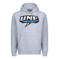Heather Grey new england university Premium Hoodie - artisFamous