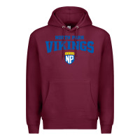 Burgundy north park university Premium Hoodie - artisFamous
