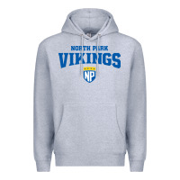 Heather Grey north park university Premium Hoodie - artisFamous