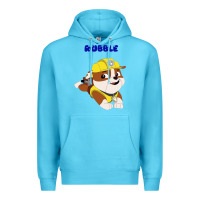 Ocean Blue rubble Premium Hoodie - artisFamous