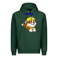 Sports Green rubble Premium Hoodie - artisFamous