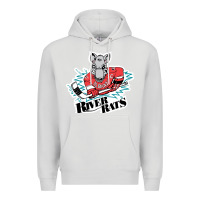 Dove Grey albany river rats Premium Hoodie - artisFamous