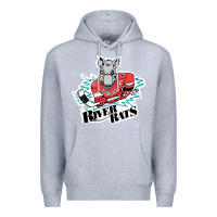 Heather Grey albany river rats Premium Hoodie - artisFamous