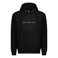 Black ı'm not complicated Premium Hoodie - artisFamous