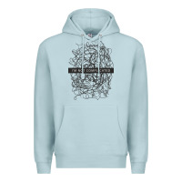 Blue Mist ı'm not complicated Premium Hoodie - artisFamous